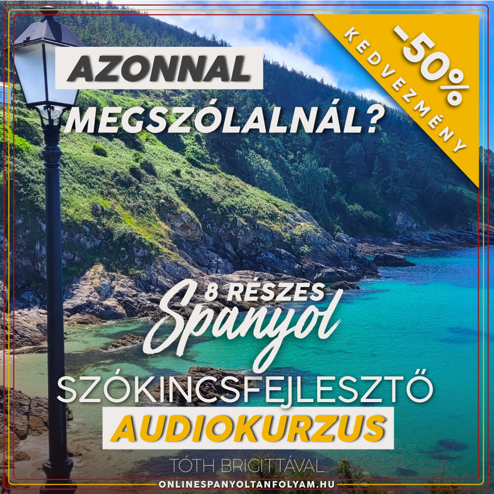 Spanyol Szókincsfejlesztő Audiokurzus | Hangos Szótár