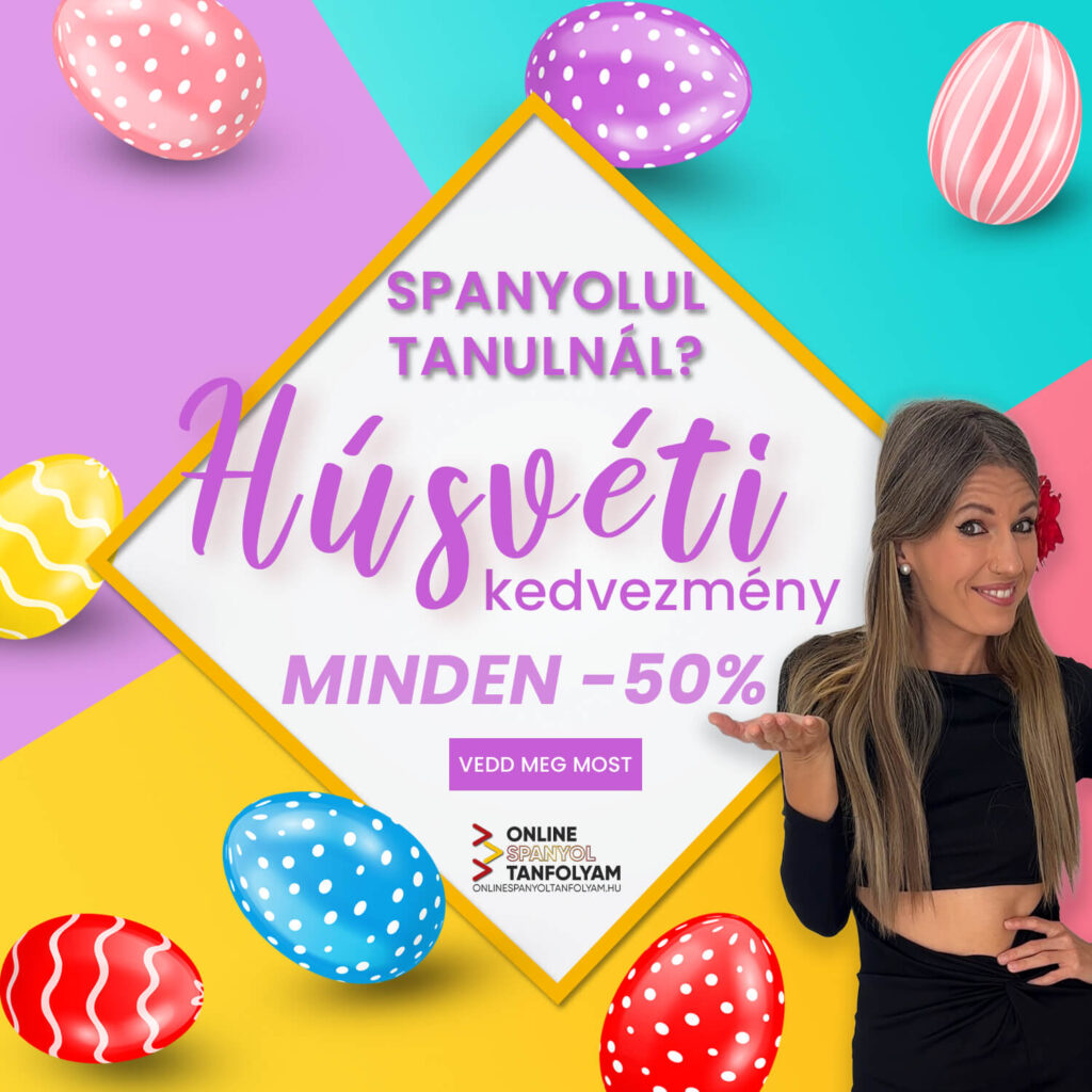 Onlinespanyoltanfolyam.hu | Spanyolországba költöznél? Spanyolul tanulnál? - Most -50% kedvezmény